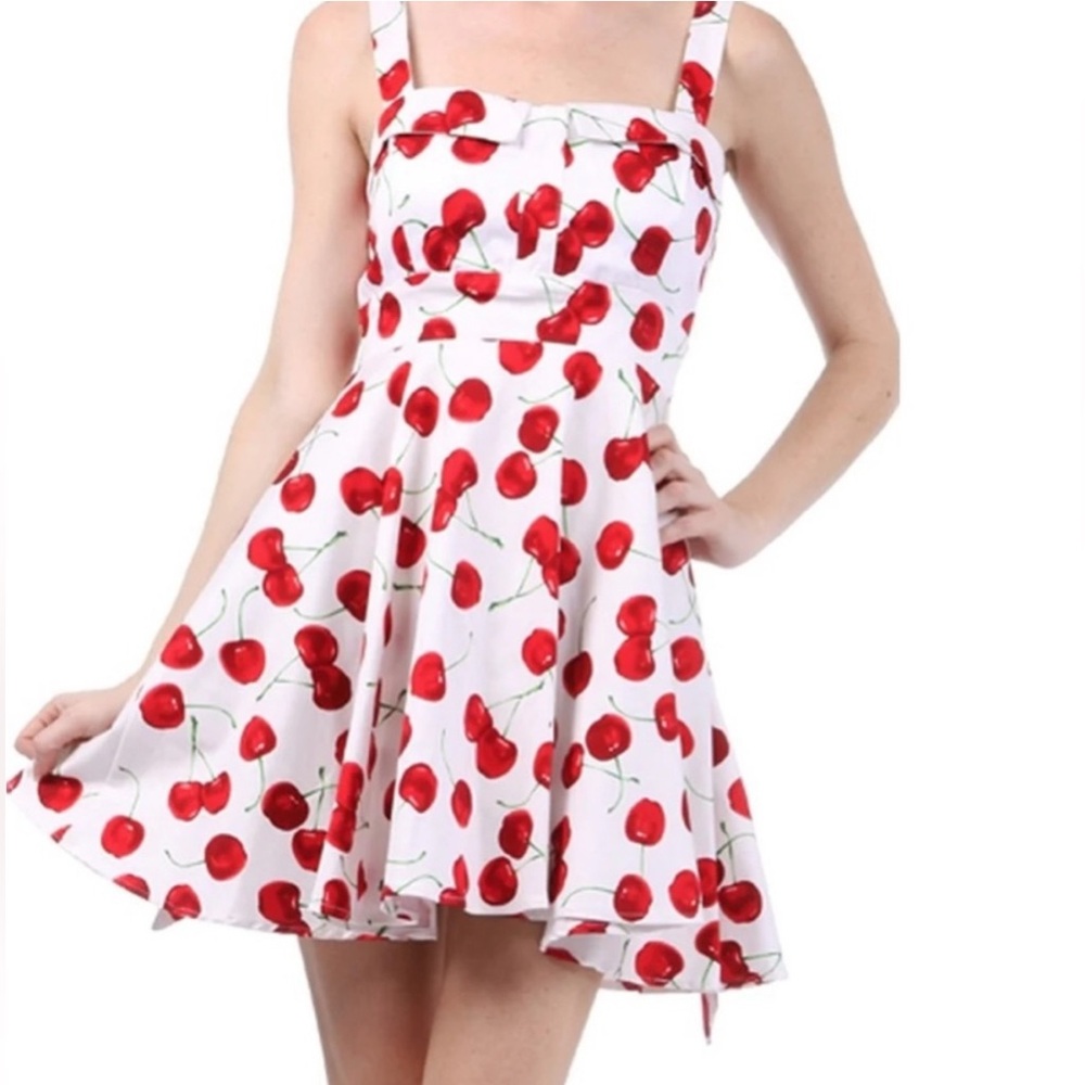 Ixia Cherry Print Dress View 2